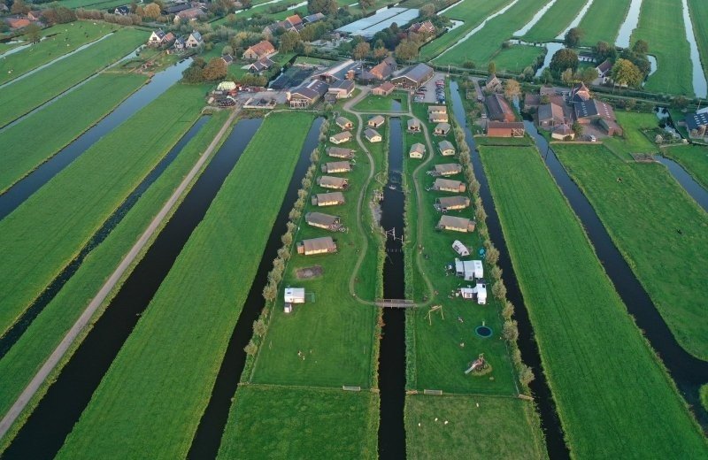 Camping in de polder